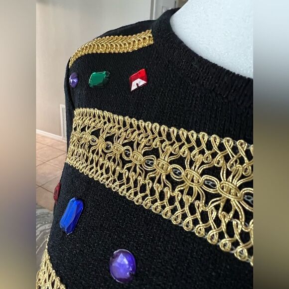 Vintage Liz Claiborne Women’s Long Sleeve Mini  Dress - Picture 7 of 13